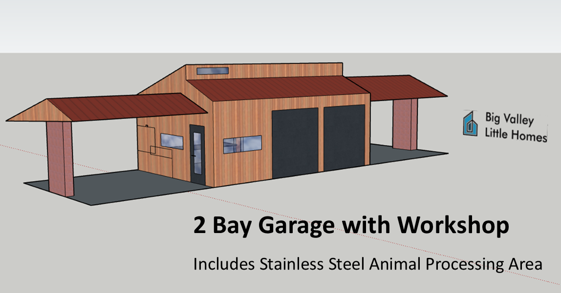 Slide 6 Garage with Workshop and 2 wings